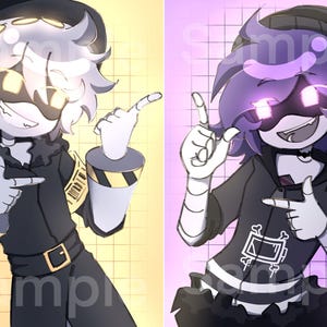 Murder Drones: N & Uzi Mini Print
