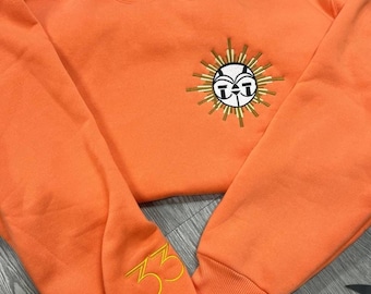 Embroidery Esquie Clair Obscur Expedition 33 Sweatshirt, Expedition 33 Crewneck, Clair Obscur Shirt, Gamer Merch Pullover