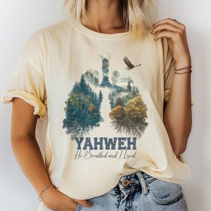Faith Based Unisex Tee, Artsy Bible Verse Shirt, Religious Graphic T-Shirt, Christian Quote Top, Inspirational Unisex Tshirt