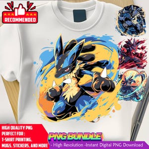 lucario png | lucario tshirt design | lucario bundle