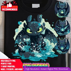 toothless png | toothless tshirt design | toothless bundle