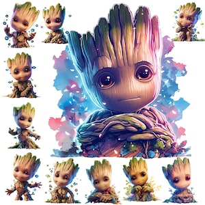 Baby Groot Design Bundle