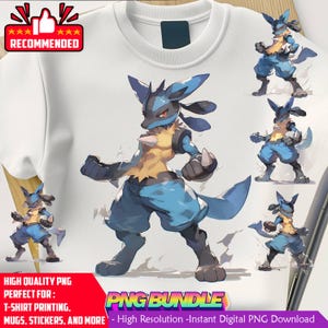 lucario png | lucario tshirt design