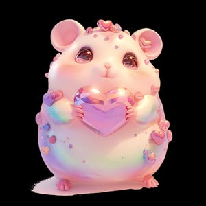 Iridescent hamster Png bundle, Sublimation Design, Kids Png, Baby hamster Png, T-Shirt Design, Instant Download Png, DTF