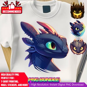 toothless png | toothless tshirt design | toothless bundle