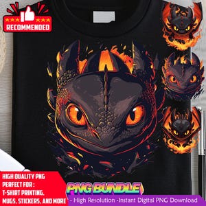 toothless png | toothless tshirt design | toothless bundle