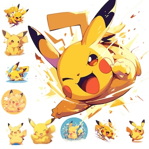 pikachu design bundle