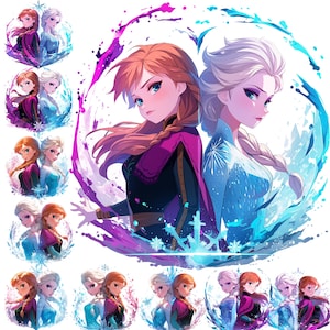 elsa and anna design bundle