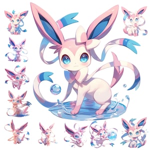 Sylveon png bundle