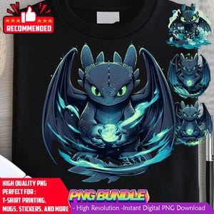 toothless png | toothless tshirt design | toothless bundle