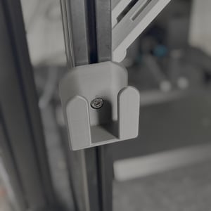 Glove Holder for Sim Racing Rig | Aluminum Profile Mount