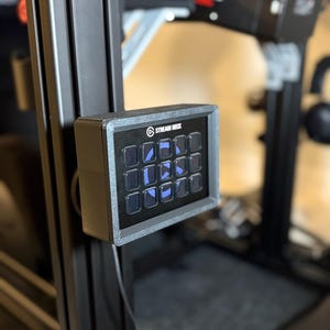 Stream Deck Enclosure Mount Fixed for Sim Racing | Flight Rig