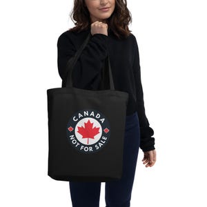 Kanada nicht zu verkaufen Eco Tragetasche - langlebiges Ahornblatt-Design - wiederverwendbare Tasche