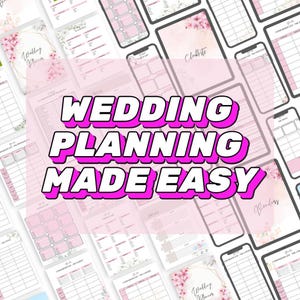 Wedding Planner Journal, Wedding Budget Tracker, Wedding Timeline Checklist, Guest List Tracker Wedding Itinerary Seating Plan Wedding Gift