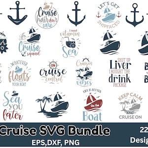 Cruise SVG Bundle, Cruise png Bundle, Cruise ship svg, Anchor Svg, Boat Svg, family trip svg, Cruise squad svg, family crusie svg