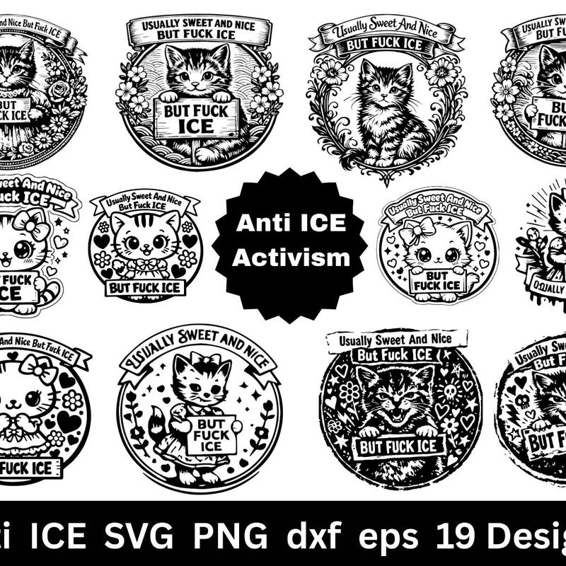 Anti Ice Protest Signs - Etsy