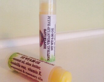Hippie Lips Natural Vegan Lip Balm