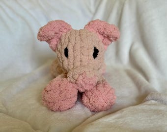 ピンクのぶたのぬいぐるみ ピンクのブタのぬいぐるみ - 7.5インチのぬいぐるみ - Etsy 日本