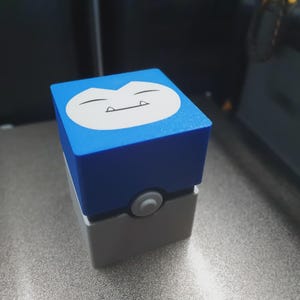 Snorlax kortlekslåda – Kortförvaring för 100 kort, tärningar och tokens
