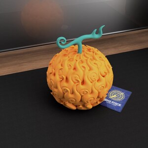 Caja para mazos de Frutas del Diablo – Soporte para cartas del juego de cartas coleccionables Mera Mera