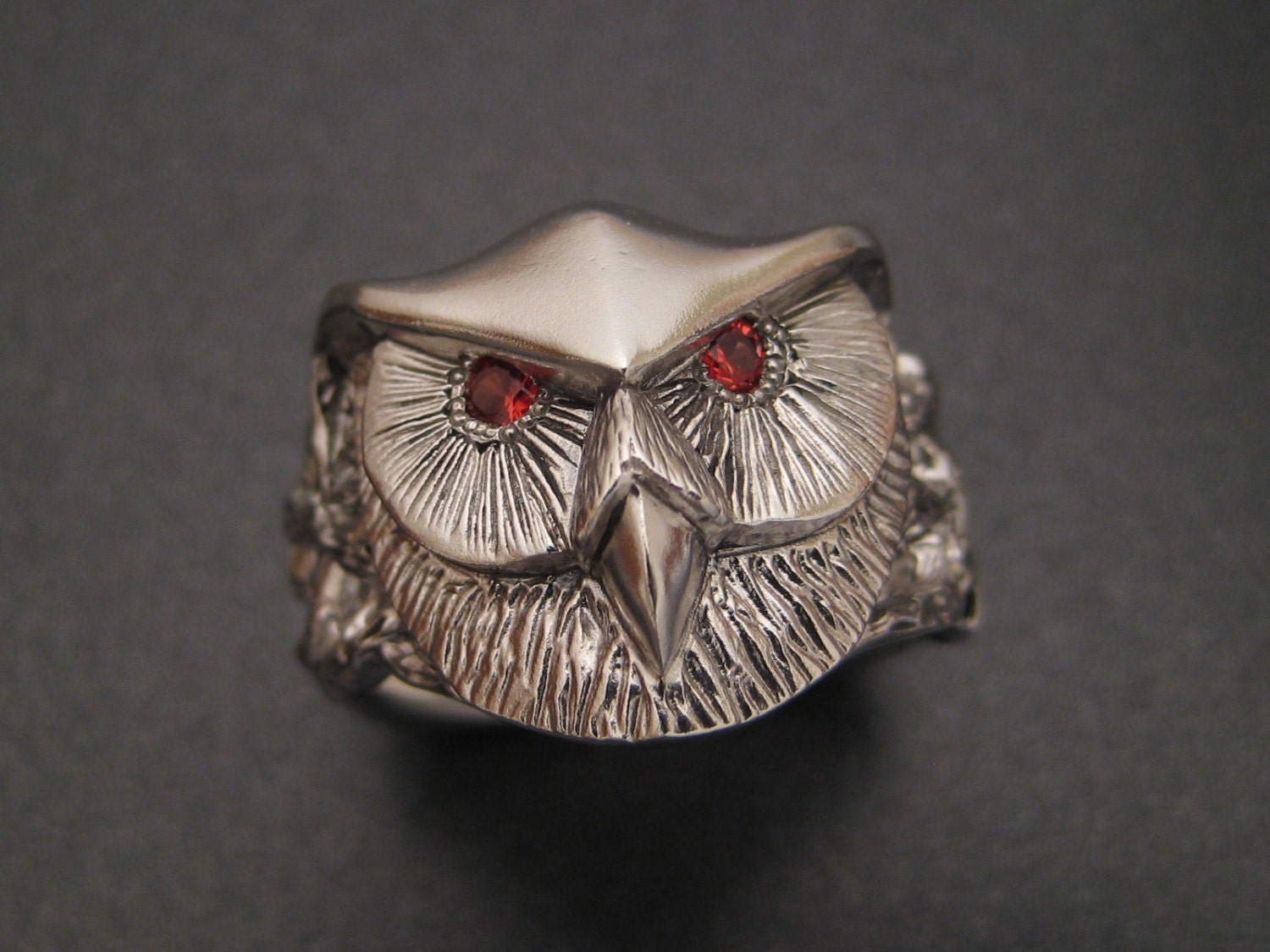 Sterling Silver Owl Ring