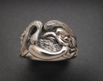 Limited Edition Sterling Phoenix Ring