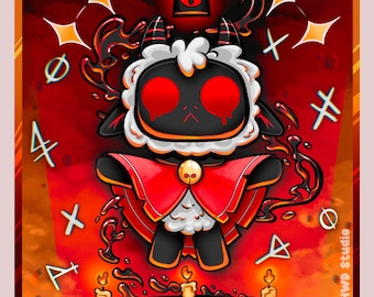 Cult of The Lamb - 11"x14" Poster Print