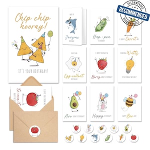 20 Birthday Cards Multipack Assortment Vol 1 By Wonder Cards | Eco - View #6