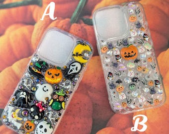 Gruselige Jack O Lantern Handyhülle Halloween Kürbis Junkup Cover