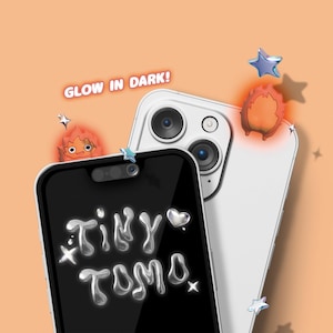 calci-fire * peeking hipper phone charm *