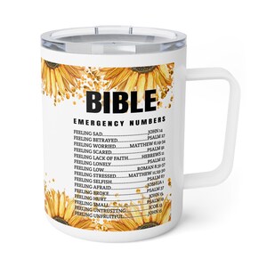 Christian Gift Insulated Coffee Mug - Religious Coffee Cup, Inspirational Drinkware, Faith Mug, Religious Gift for Christians, Christian