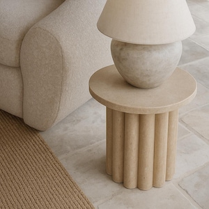 Coffee Table Natural Travertine Marble Side Table ,coffee side table,marble plinth coffee,travertine table,living room side table,