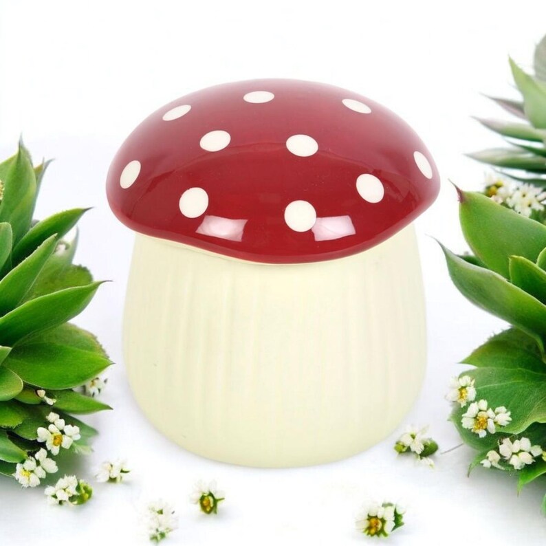 TheWonderOfYouHome Mushroom Ceramic Oil & Wax Burner - Thumbnail 5