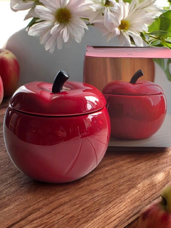Red Apple Wax Melt Oil Burner: Quirky Home Decor