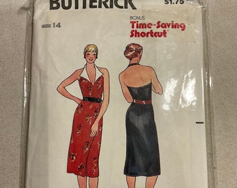 Robe Courte Vintage Simplicity 6081 - Deux Pièces Avec Jupe 23 - Patron De Couture Femme - État Non Précisé
