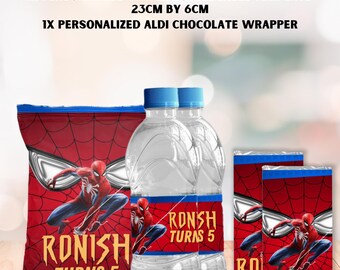 SpiderMan Party Favor Pack (DIGITAL DOWNLOAD)