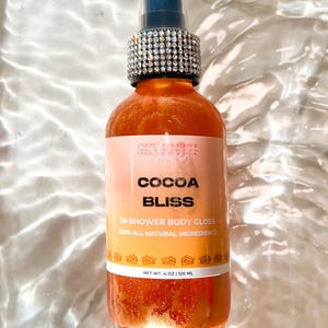 Cocoa Bliss Scented body oil |After Shower Body Oil | Scented Oil Perfume | Moisturizing Body Oil | Hydrating Oil | Handcrafted Body Oil