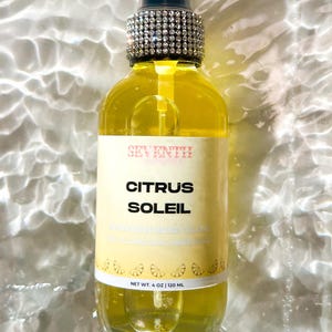 Citrus Soleil Scented body oil|After Shower Body Oil | Scented Oil Perfume | Moisturizing Body Oil | Hydrating Oil | Handcrafted Body Oil