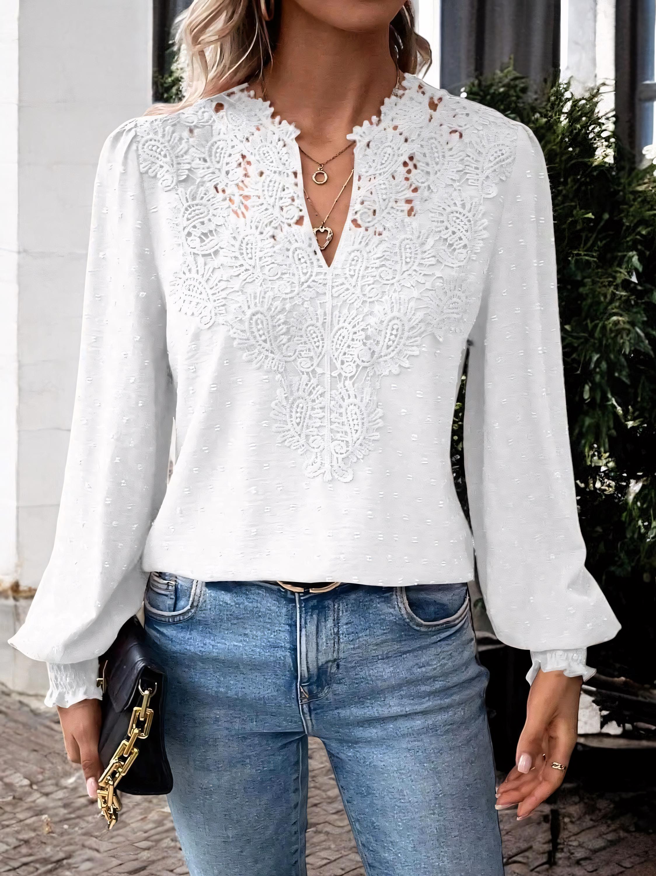 Vintage Lace Blouse - Etsy Vintage Lace Blouse - Etsy