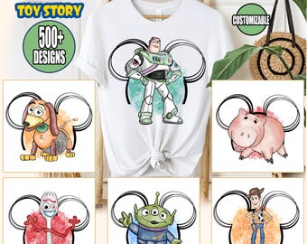 Disney Toy Story DTF Transfer, Mickey Ears Heat Transfer, You’ve Got A Friend In Me DTF, Woody Buzz Transfer, To Infinity And Beyond DTF