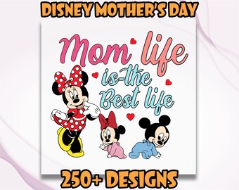 Disney Mom Life DTF Transfer, Disney Magical Mom Dtf, Mother's Day Ready To Press, Disneyworld Mom Transfer, Gift for Mom