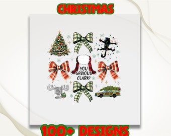 You Serious Clark Dtf, Christmas Coquette Dtf, Retro Christmas Dtf, Ready To Press, Christmas Tree Dtf, Christmas Bow Dtf, Heat Press DTF