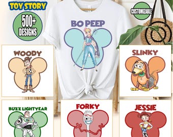 Disney Toy Story DTF Transfer, Mickey Ears Heat Transfer, You’ve Got A Friend In Me DTF, Woody Buzz Transfer, To Infinity And Beyond DTF