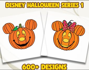 Mickey & Minnie Pumpkin DTF Transfer, Pumpkin Mickey Ready To Press, Disney Mickey Minnie Pumpkin Heat Transfer, Halloween Pumpkin DTF