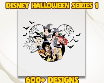 Disney Princess Halloween DTF, Disney Halloween Print, Disney Princess Heat Press, Halloween DTF, Halloween Princess DTF, Direct To Film