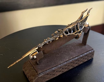 Anillo de dedo de bruja de bronce, talla 6