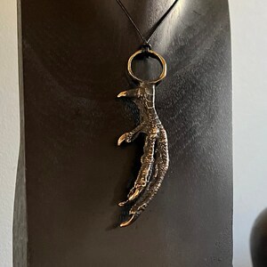 Bronze Talon Pendant