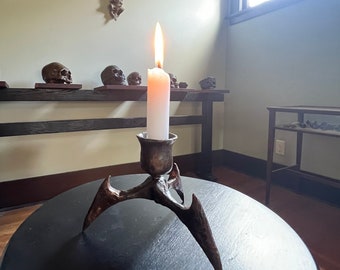 Bronze Talon Candleholder