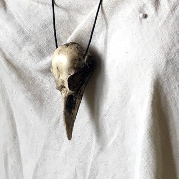 Crow Skull Pendant