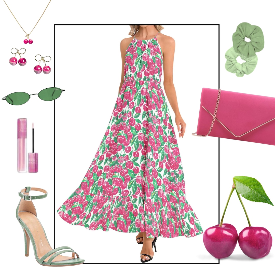 Cherries Beach Dress main image 0